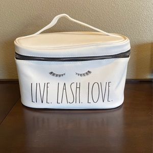 Rae Dunn LIVE LASH LOVE Makeup Bag Pouch